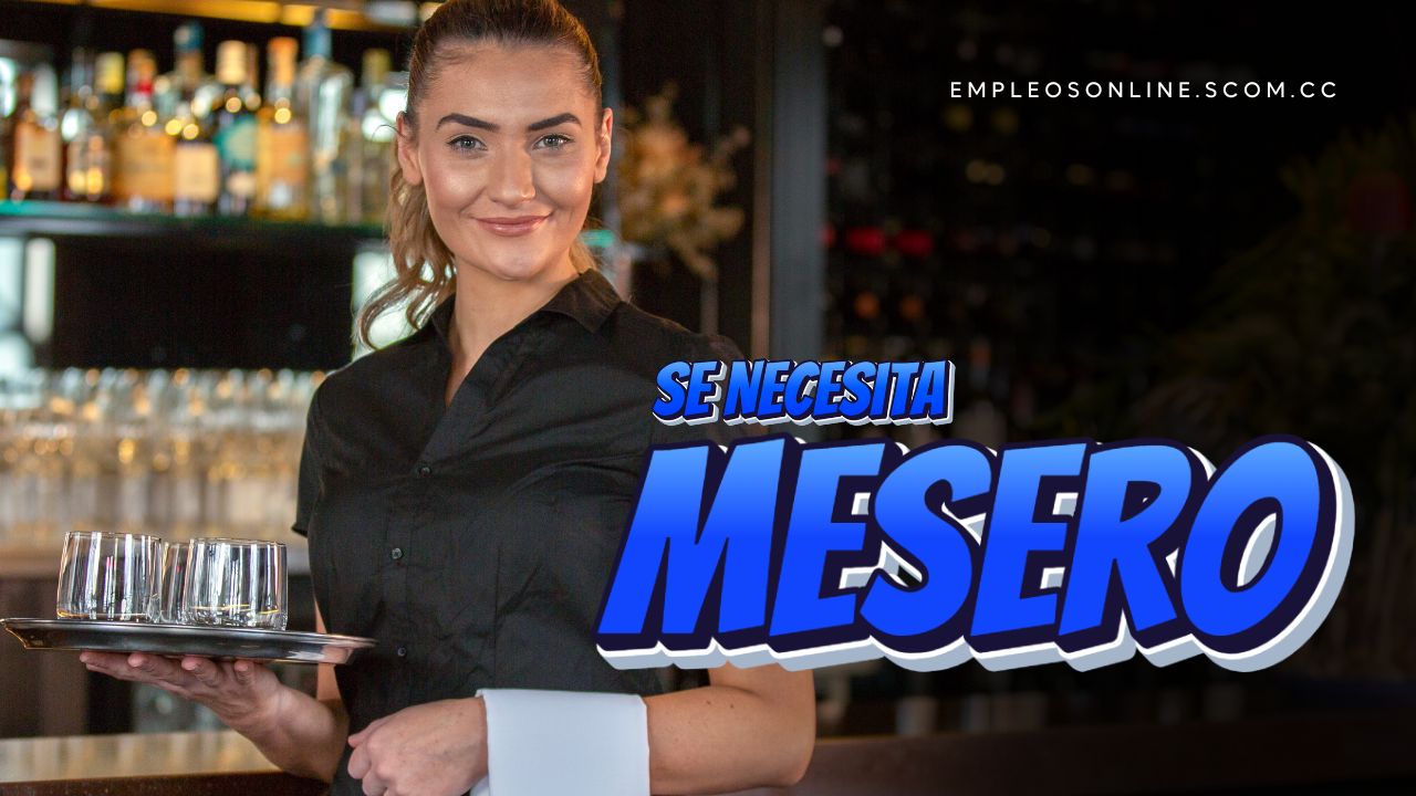 Oportunidad de Trabajo: Se Necesita Mesera con Experiencia