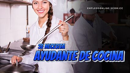 Oportunidad de Trabajo: Se Necesita Ayudante de Cocina
