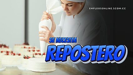 Oportunidad de Trabajo: Se Necesita Repostera