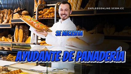 Oportunidad de Trabajo: Se Necesita Ayudante de Panadería con o Sin Experiencia