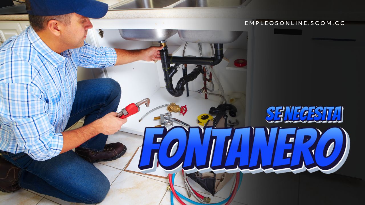 Oportunidad de Trabajo: Se Necesita Fontanero con o Sin Experiencia