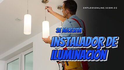 Oportunidad de Trabajo: Se Necesita Instalador de Iluminación