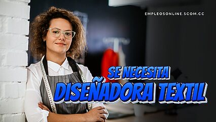 Oportunidad de Trabajo: Se Necesita Diseñador Textil