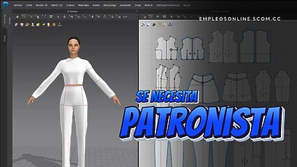 Oportunidad de Trabajo: Se Necesita Patronista con o Sin Experiencia