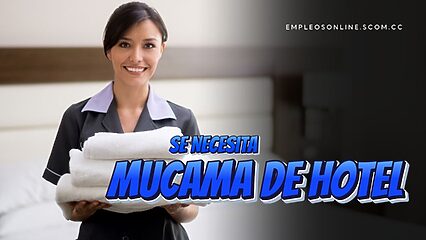 Trabajo de Mucama de Hotel con y sin Experiencia