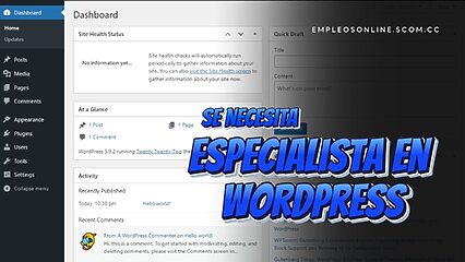 Trabajo de Especialista en WordPress